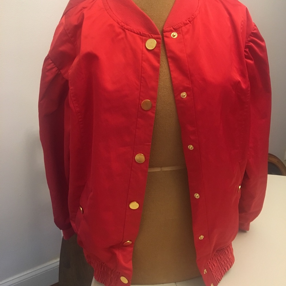 Victoria’s Secret Sport Red Bomber Jacket